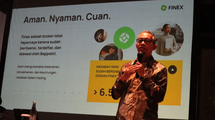 Volume Transaksi Finex Melonjak 93% Sepanjang Januari-November 2023