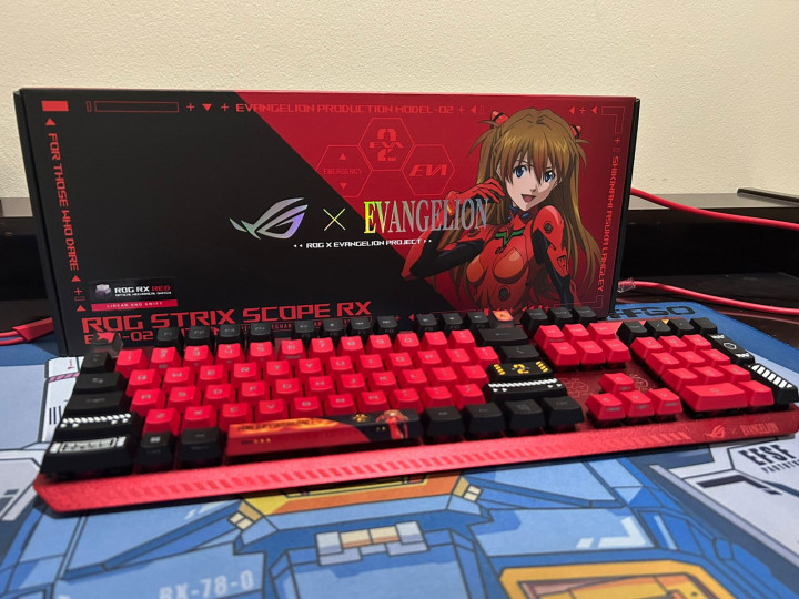 Keyboard Gaming ROG x Evangelion, Punya Build Quality Maksimal