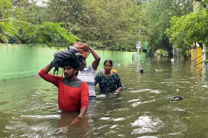 5 Orang Tewas dalam Bencana Banjir di Tamil Nadu India