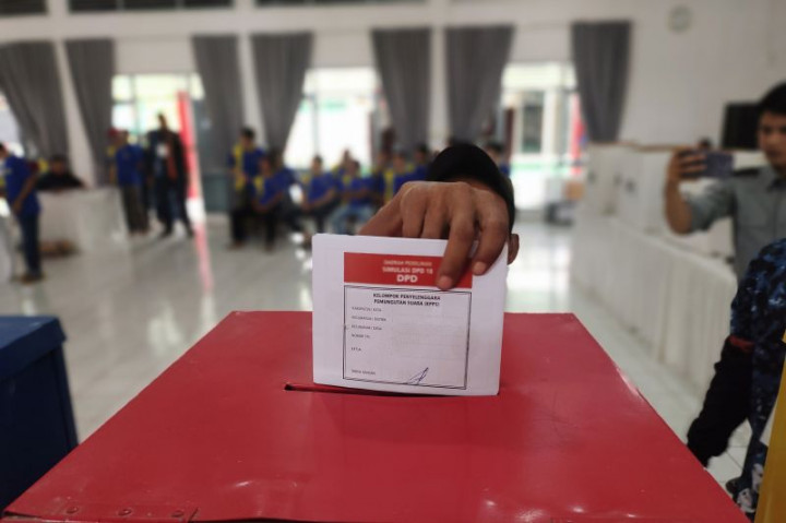 KPU Bandar Lampung Simulasi Pencoblosan di Lapas