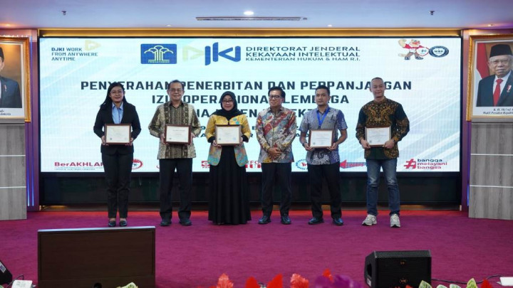 Indomaret, Konser BlackPink, dan Happy Puppy Diganjar Penghargaan Pembayar Royalti Tertib oleh LMKN