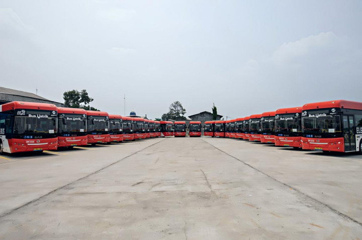 Transjakarta Tambah Armada Usai Pesta Tahun Baruan