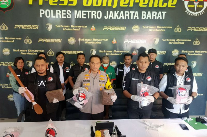 Polisi Ungkap Pabrik Narkoba di Cengkareng, 1 Orang Ditangkap