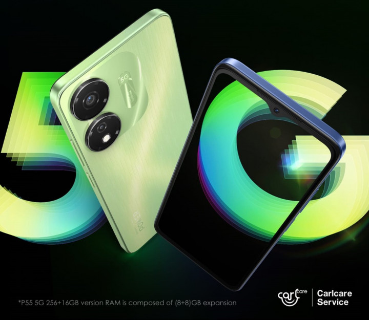 itel P55 5G Hadir di Indonesia, Bawa Chipset Gaming Terjangkau!