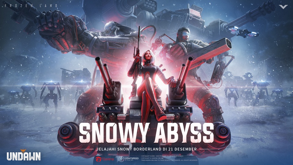 Patch terbaru game Undawn dari Garena, Snowy Abyss.
