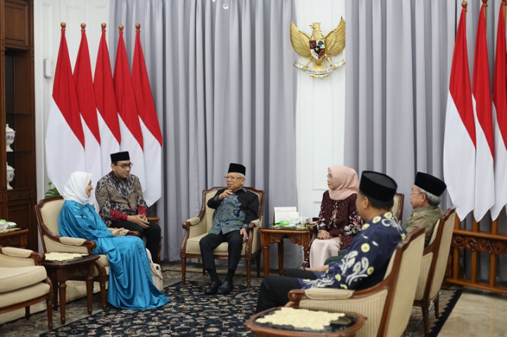 Salah Satu Perempuan Paling Berpengaruh di Mesir Sampaikan Gagasan ke Wapres