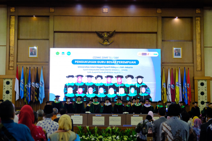 Hari Ibu, UIN Jakarta Kukuhkan 16 Guru Besar Perempuan