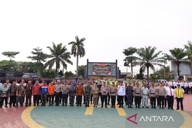 Polda Banten Kerahkan 1.364 Personel untuk Pengamanan Natal dan Tahun Baru