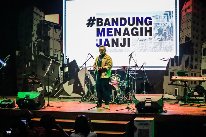 Bandung Menagih Janji, Musisi dan Politikus Suarakan Kemerdekaan Palestina