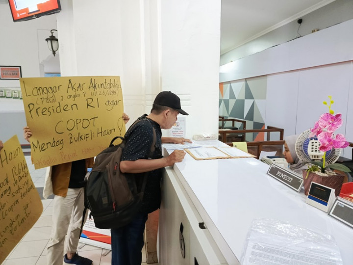 Koalisi Pegiat HAM Yogyakarta Desak Presiden Berhentikan Zulhas