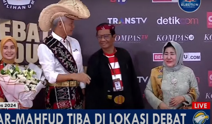 Mahfud MD Pakai Baju Adat Pesa'an di Debat Cawapres, Apa Sih Maknanya?