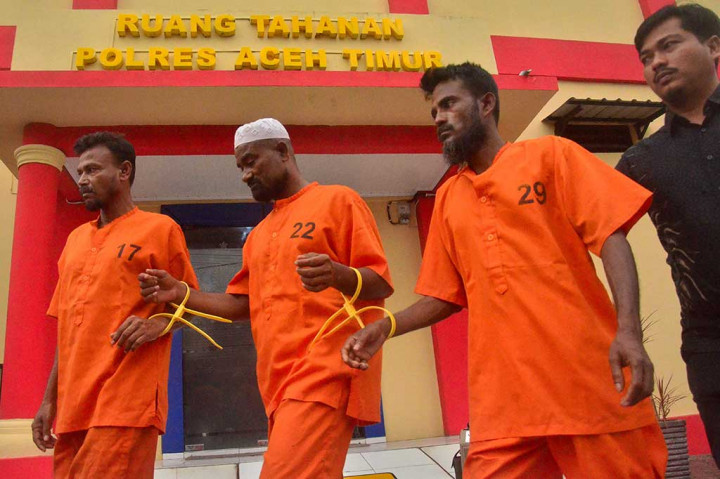 3 Etnis Rohingya Jadi Tersangka Kasus Penyelundupan Manusia