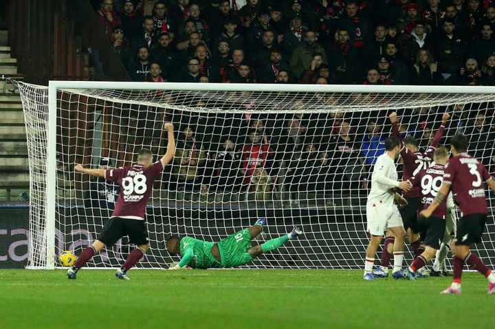 Salernitana Vs AC Milan: Rossoneri Ditahan Imbang 2-2