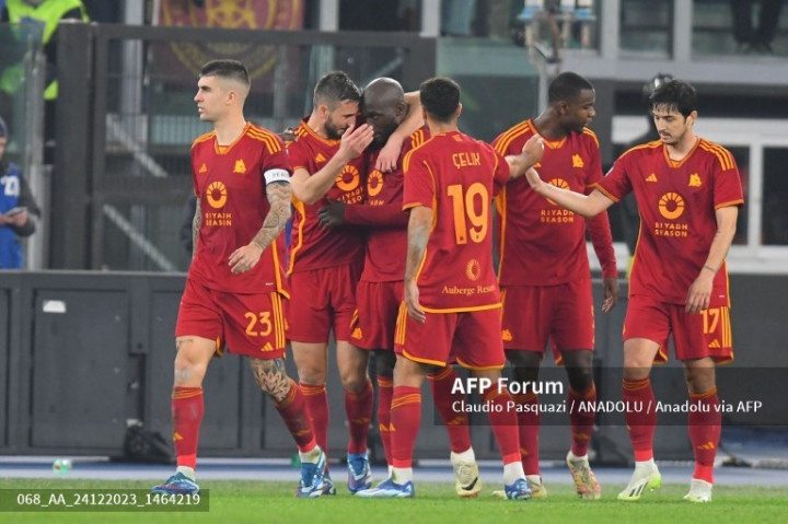 Hasil Liga Italia: AS Roma Tundukkan 9 Pemain Napoli