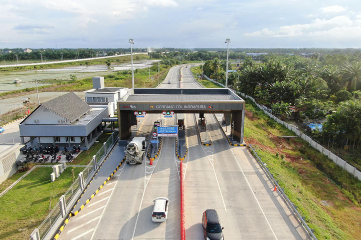 Puncak Arus Libur Nataru, Tol Sumatra Tembus 414 Ribu Kendaraan