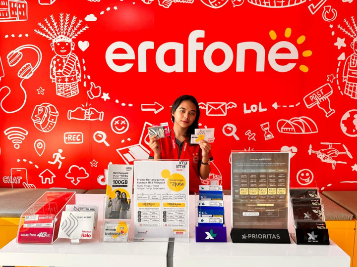 Erafone Gandeng Operator Telekomunikasi Ciptakan Paket Khusus Hape Baru