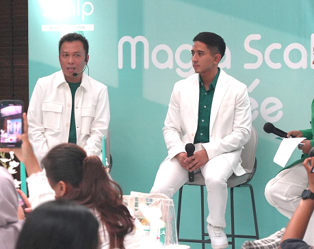 Aria Ranaldo, CEO Inaura Professional dan dr. Danar Wicaksono, M.Sc, SpDV. (Foto: Dok. Istimewa)
