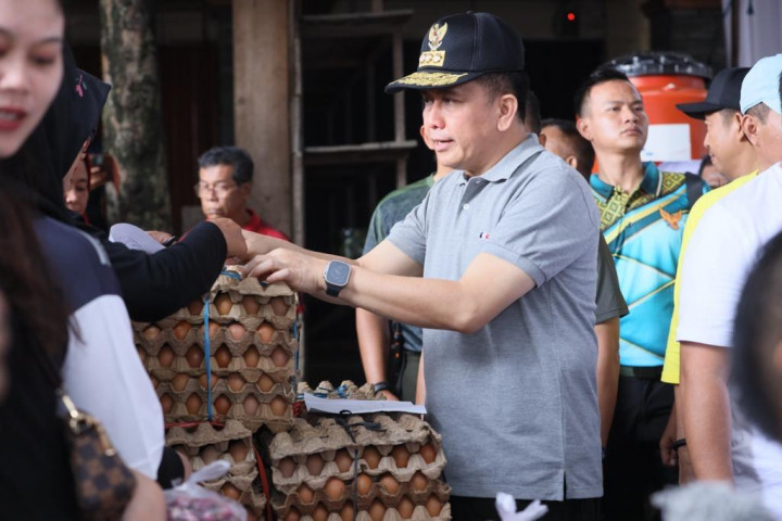 Pasar Murah dan Gerakan Menanam Berkontribusi Bikin Harga Pangan di Sumsel Stabil