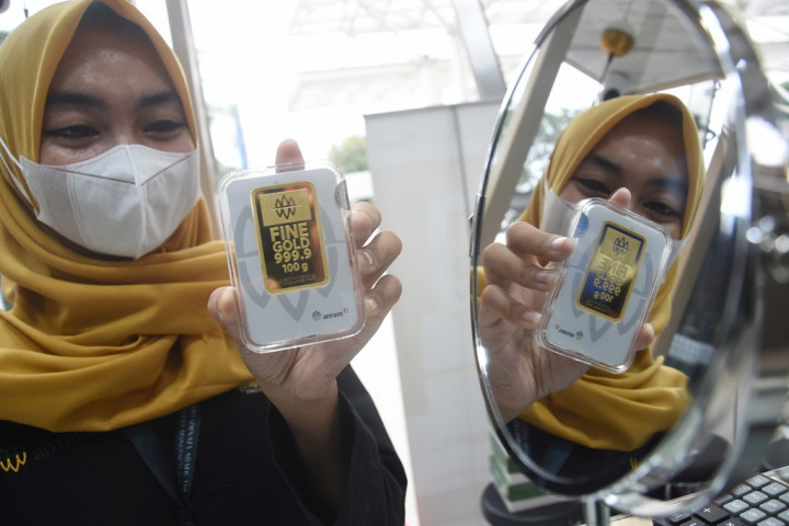 Sepi Peminat Gegara Natal, Harga Emas Antam Masih Dijual Rp1,132 Juta/Gram