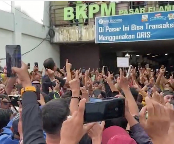 Ada Anies Baswedan, Pedagang Pasar Flamboyan Pontianak Kompak Ingin Perubahan