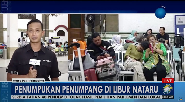 Penumpang Stasiun Kereta Wilayah Jateng Naik 57% sepanjang Musim Nataru