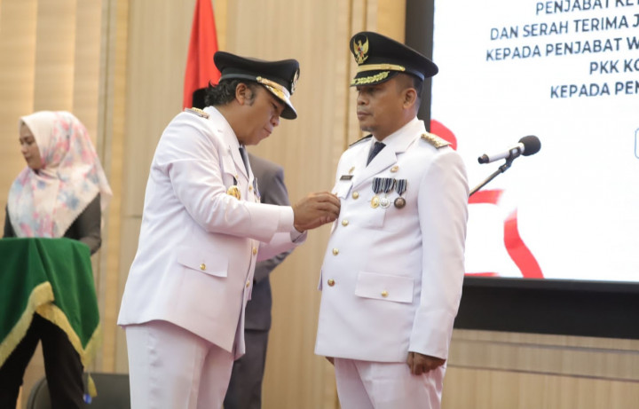 Eks Pj Bupati Aceh Jaya Dilantik sebagai Pj Wali Kota Tangerang