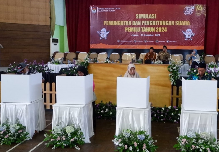 Baru Simulasi, Partisipasi Pemilih di Jepara Capai 94%
