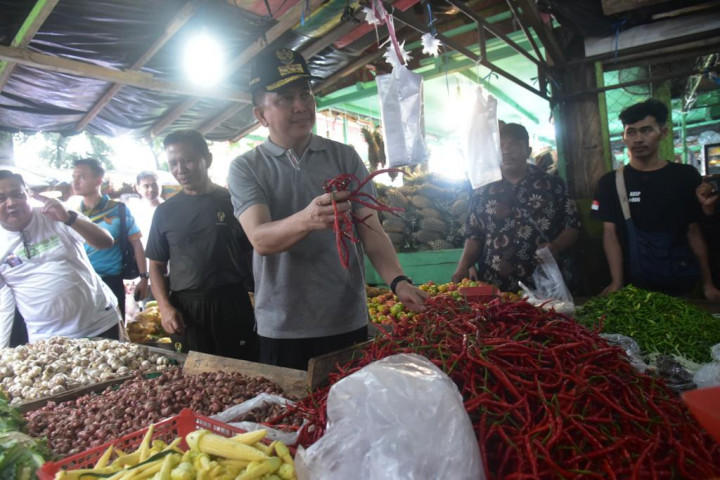 Pj Gubernur Sumsel Sebut Harga Bahan Pokok di Lubuk Linggau Terkendali
