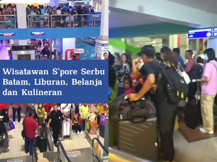 Libur Natal, Ribuan Wisatawan Singapura Membeludak di Batam