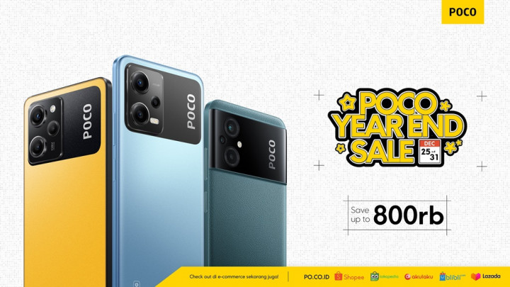 Poco Gelar Year End Sale hingga 31 Desember 2023, Hape Apa Saja yang Didiskon?