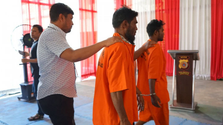 Warga Bangladesh dan Myanmar Ditetapkan sebagai Tersangka Penyelundupan Rohingya ke Aceh