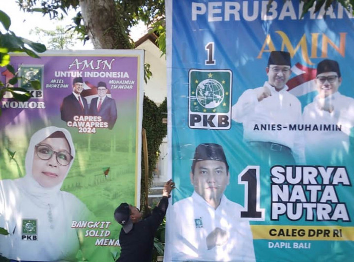 Ribuan Relawan Amin Tersebar di 9 Daerah Bali