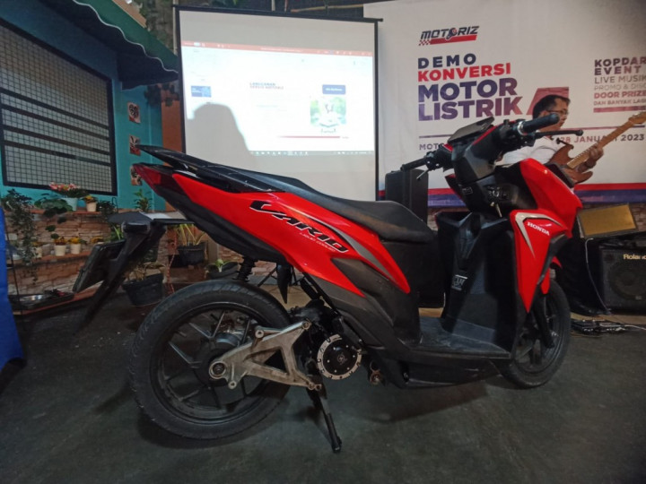 Minat Konversi Motor Listrik Subsidi Rp10 Juta? Begini Caranya
