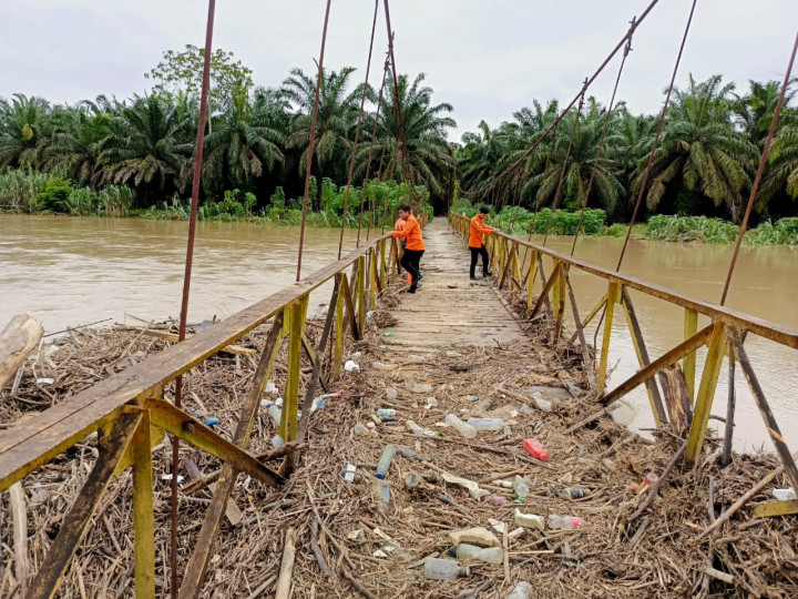 726 Jiwa di Aceh Tamiang Mengungsi Akibat Banjir
