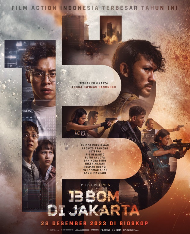 Tayang Hari Ini di Bioskop, Berikut Sinopsis Film 13 Bom di Jakarta