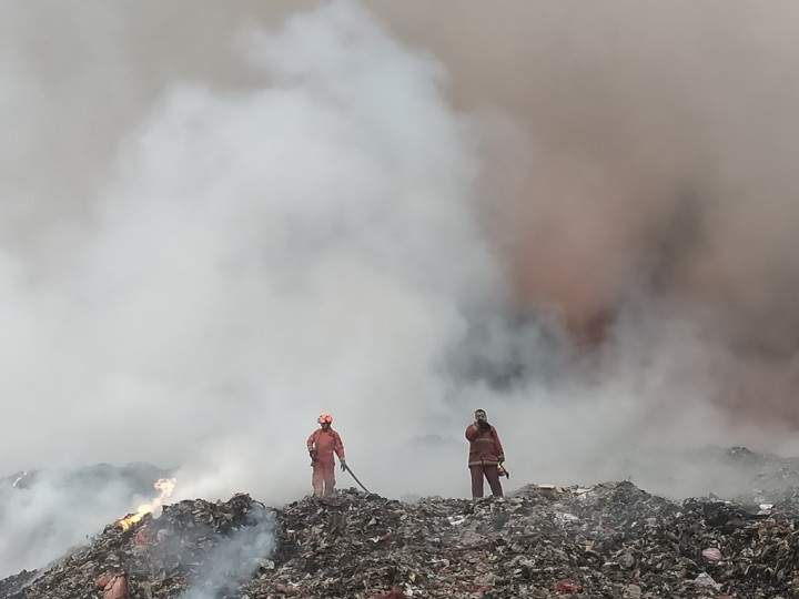 Kaleidoskop 2023 Tangerang Raya: Kebakaran TPA Rawa Kucing Hingga Penggerebekan Pabrik Sabu