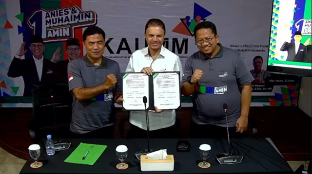 KAUMM Indonesia Dukung AMIN, Timnas Harap Dapat Menguatkan Keyakinan Masyarakat