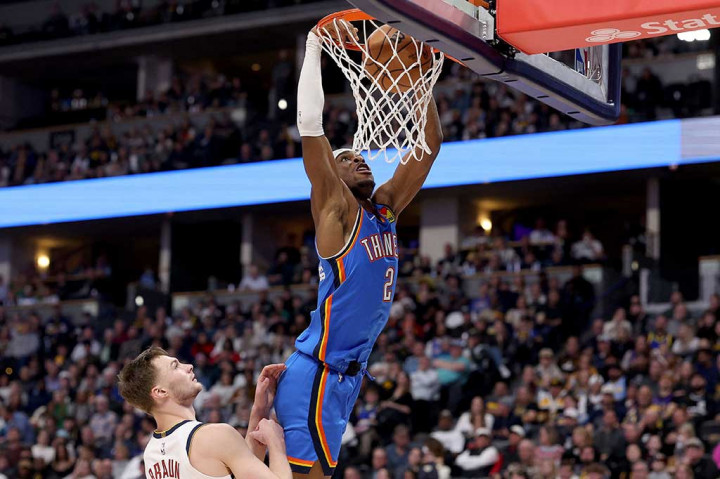 Thunder Gasak Nuggets 119-93, SGA Cetak 40 Poin