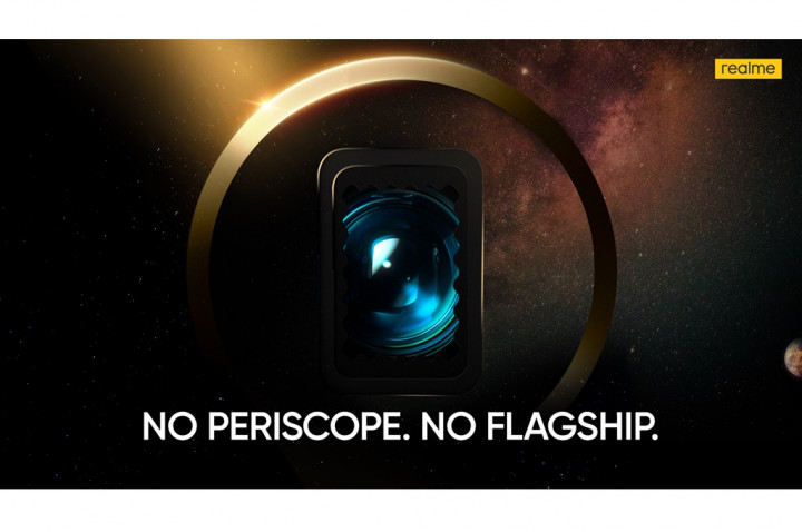 Teaser Smartphone Realme Baru dengan Kamera Periskop