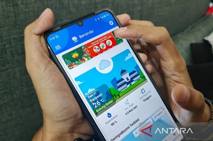 Pantau Aplikasi Info BMKG Yuk, agar Liburan Gak Gagal