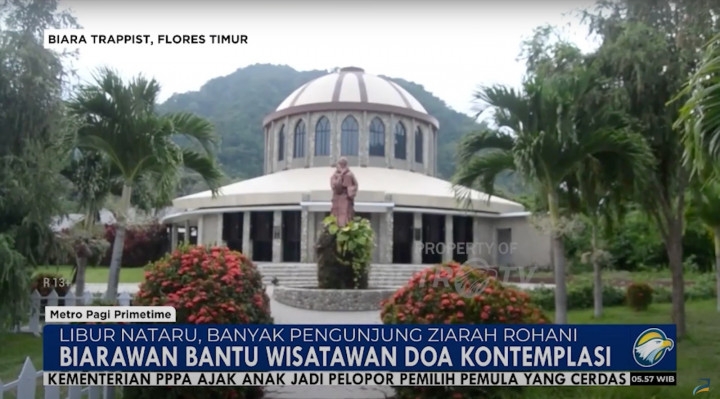 Libur Nataru, Wisatawan Banyak Berkunjung ke Biara Trappist Lamanabi