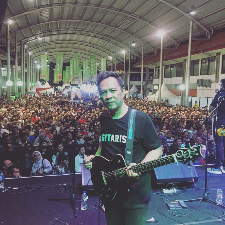 Ndhank Surahman mantan gitaris Stinky (Foto: instagram)