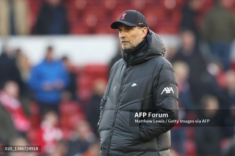 Pelatih Liverpool, Juergen Klopp (AFP/Matthew Lewis)