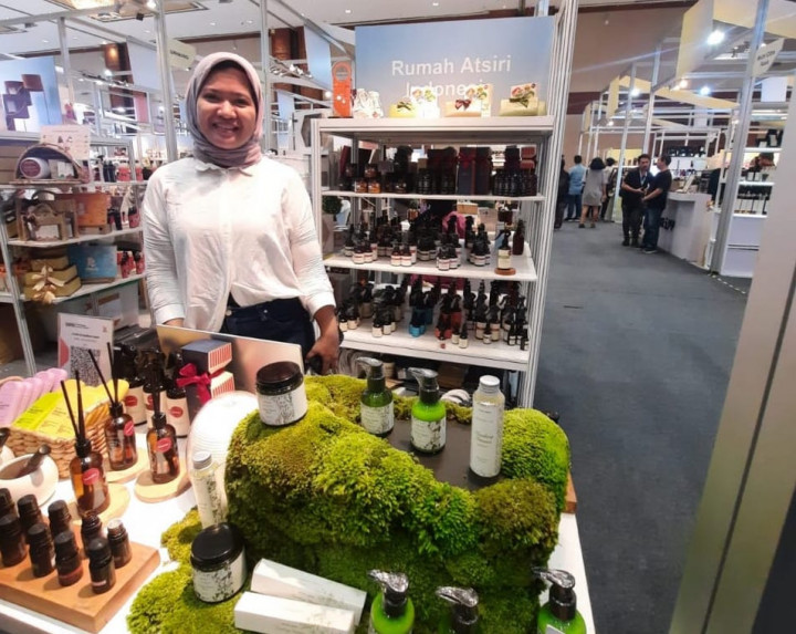 UMKM EXPO(RT) BRILIANPRENEUR 2023 Jadi Ajang Atsiri Kenalkan Aromatic Wellness Asli Indonesia