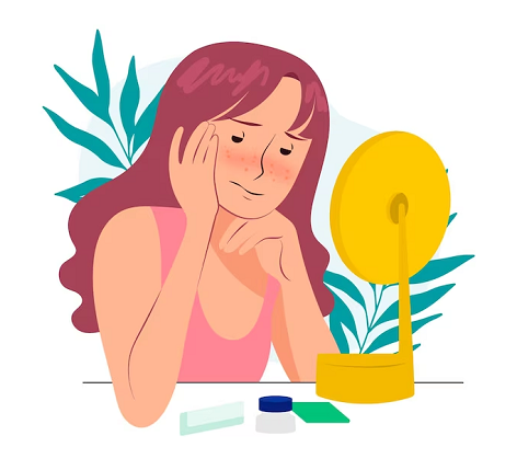 Penyebab sebenarnya dari kerusakan kulit mungkin terletak pada kebiasaan sehari-hari yang tidak sehat. (Foto: Ilustrasi. Dok. Freepik.com)