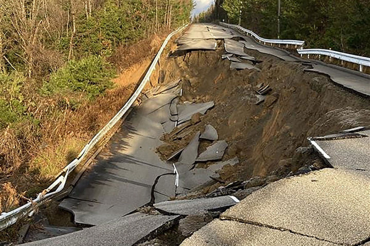 Potret Kerusakan Parah Prefektur Ishikawa Pascagempa M 7,5