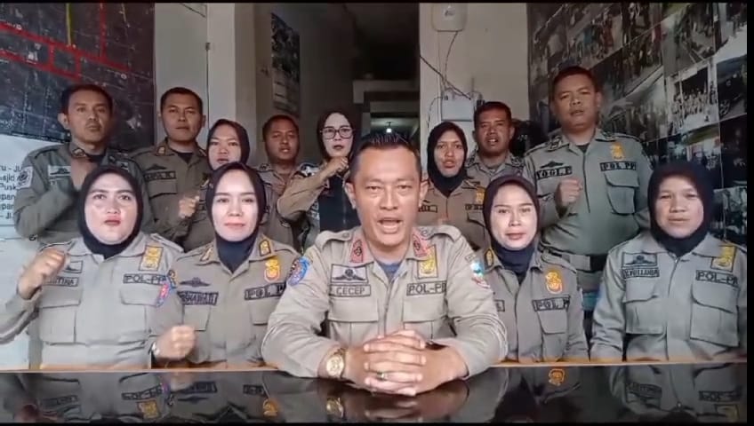 Satpol PP Garut Dukung Gibran Bakal Diproses