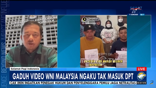 Geger WNI di Malaysia Tak Masuk DPT, Ini Tanggapan KPU