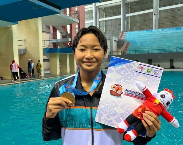 Cerita Atlet Renang SLOMPN Unesa, Tetap Jaga Fisik di Tengah Liburan