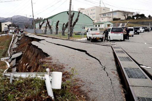 50 Orang Dilaporkan Hilang Sejak Gempa 7,6 Magnitudo Landa Jepang